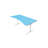 Arena Full-surface, Interchangeable, Water-resistant, And Washable Mouse Pad With Stitched Edges - Blue-2026656367