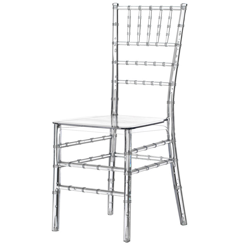 Acrylic Stackable Chiavari Dining Chair, Single