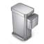 simplehuman 4 Liter / 1.06 Gallon Compost Caddy, Detachable and Countertop Bin Trash Can-87761201