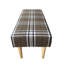 Pastel Polyester Blend Upholstered Bench-15392439