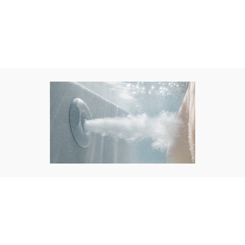 Sunward 60" x 42" Whirlpool Bathtub, Blanc