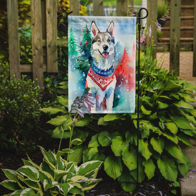 Drapeau de jardin en polyester à 2 faces