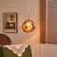 Luminaire suspendu géométrique 1 lumière mauve-920614634-921875754