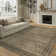Vintage Floral Area Rug in Brown
