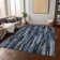Machine Washable Indoor/Outdoor Chayil ACN1079 Blue Rug