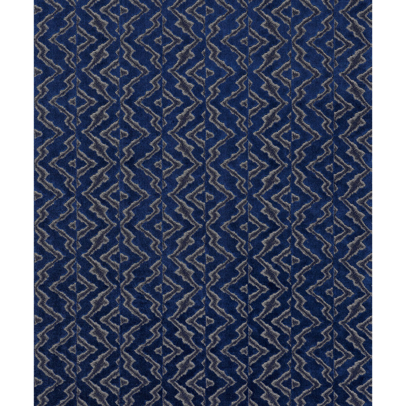 Merchante Echo Velvet Fabric, Midnight Sky