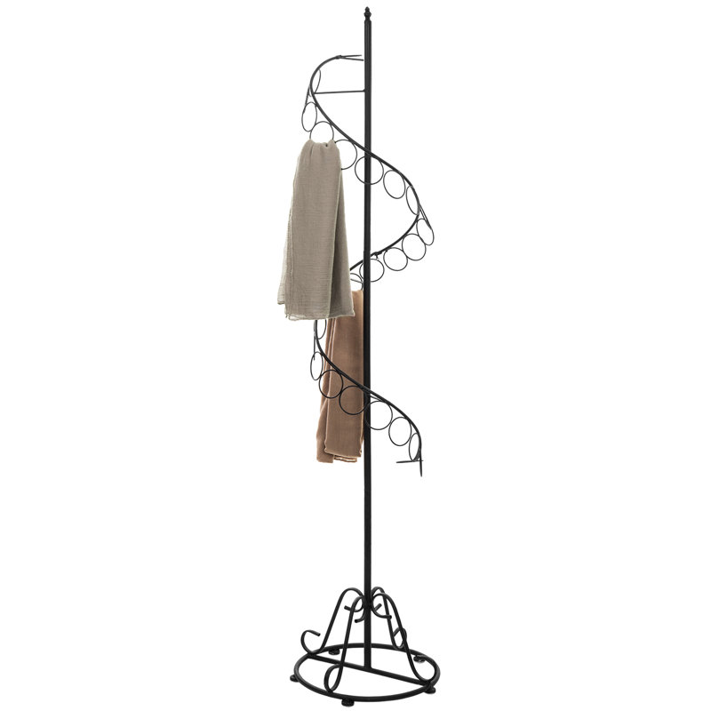 Iron Freestanding 25 - Hook Coat Rack