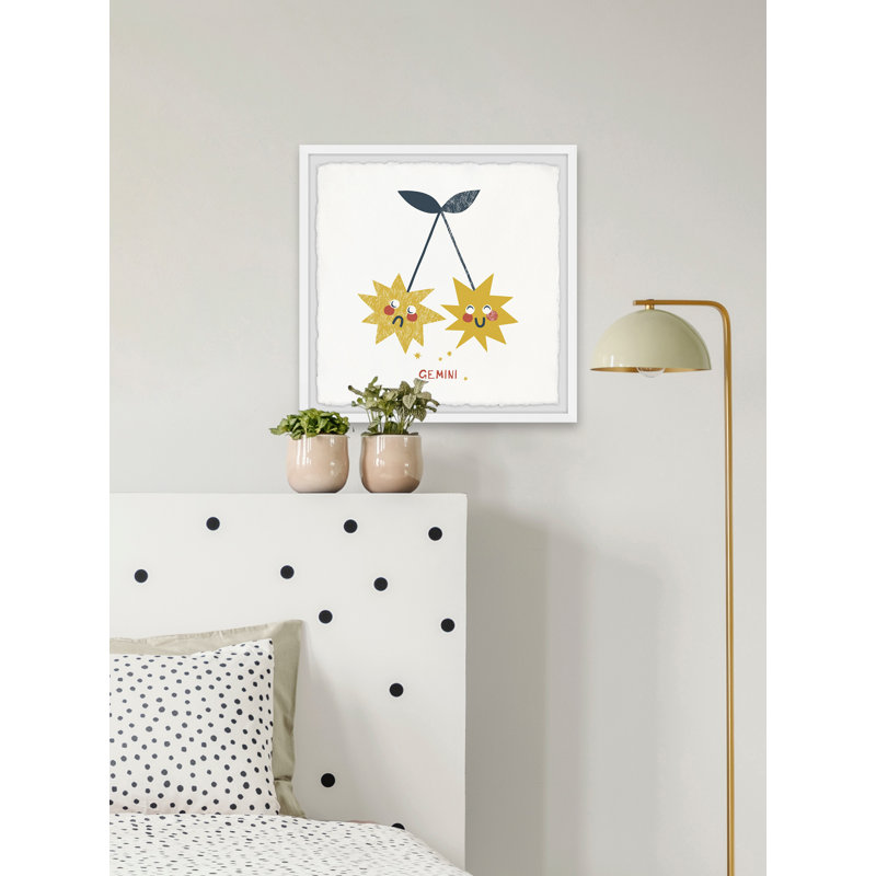 Gemini - Single Picture Frame Print, 30cm H x 30cm W
