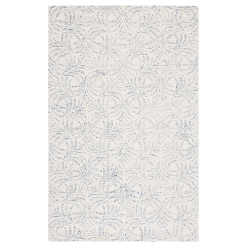 Jardin Hand Tufted Performance Floral Rug, Rectangle 4' x 6'