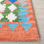 Tapis orange / bleu Horwich-1864288630