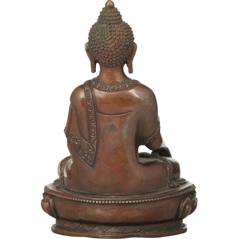 Statue Bouddha dans le Bhumisparsha Mudra