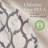 Abstract Transparent Peva Shower Curtain