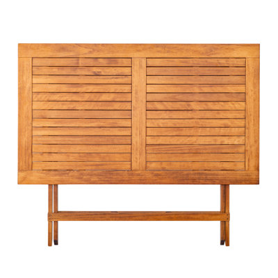 Patio Acacia Wood Folding Dining Table