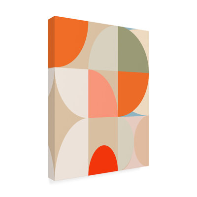 " Mid Century Pastel 12 "
