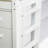 White Rubber Wood Watsons Loft Bed With Drawer Cabinet, Shelving, Pull-Out Desk, Safety Guardrail, And Ladder-1759797857