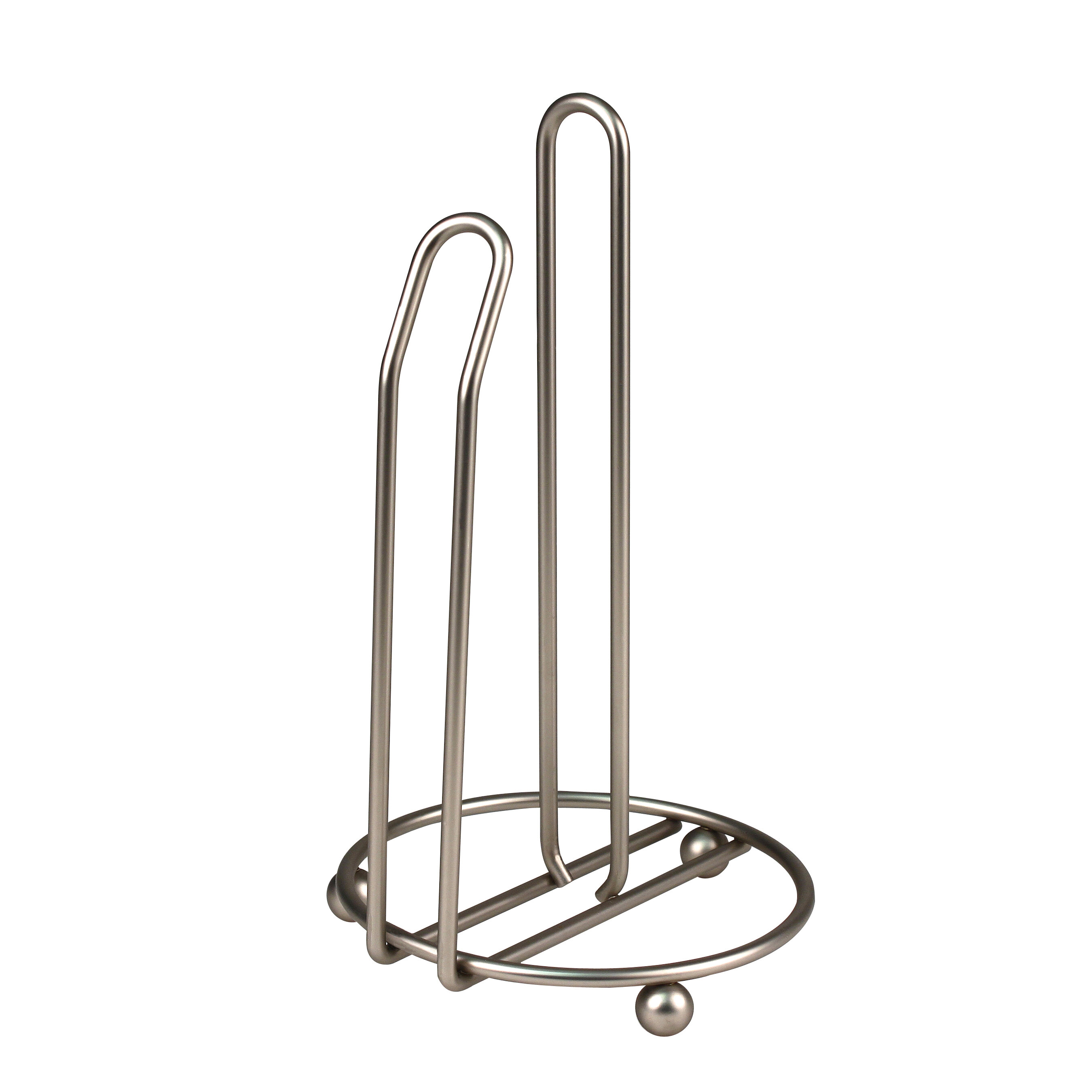 Spectrum Diversified 41078 Paper Towel Holder - Satin Nickel, 1 - Baker's