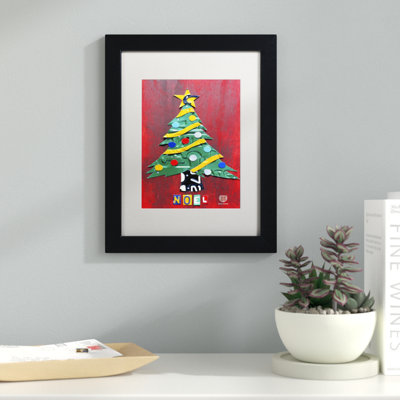 « noel christmas tree » par design turnpike, impression encadrée
