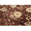 Melody Hand Knotted Wool Floral Area Rug in Brown/Beige/Red