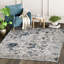 Tapis décoratif gris/bleu abstrait Mariann-1382256772