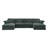 6 - Piece Chenille Sectional-1794957510