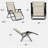 Set Of 2 Zero Gravity Patio Chair-448852436