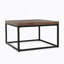 Table basse carrée 30 po Chantel Amande