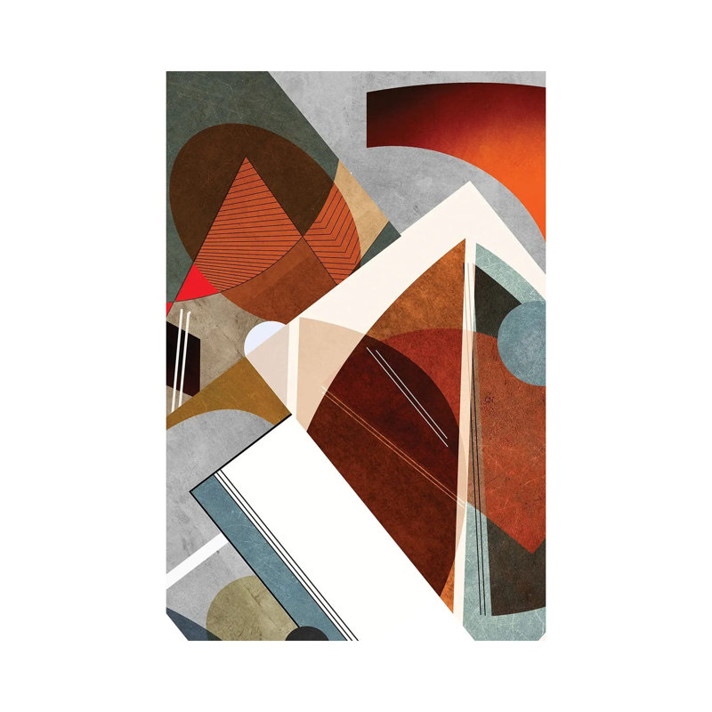 Geometry by Roberto Moro - Wrapped Canvas Print, 20.32 cm H x 30.48 cm W