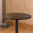 Round Top Adjustable Height Bar Table