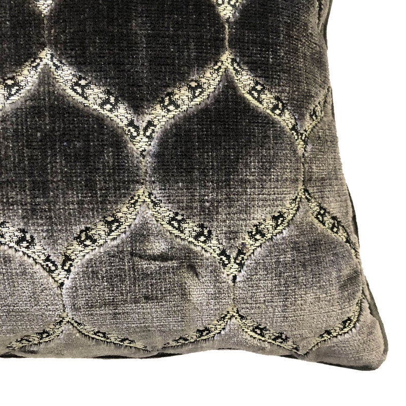 Lumbar Pillow Cover & Insert, Charcoal