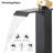 Single-handle Bathroom Faucet with Drain Assembly-97742747