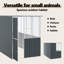200cm Steel Floor Bird Cage