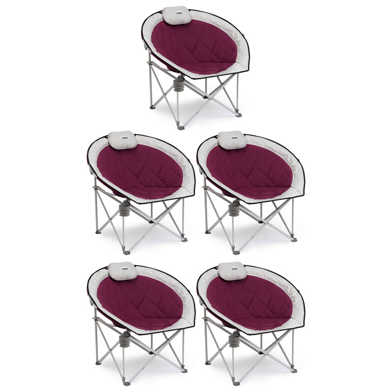 Fabric Padded Camping / Beach Folding Chair Folding Chair Set
