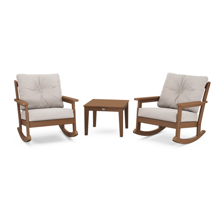 Vineyard 3-Piece Deep Seating Rocker Set