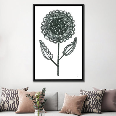 «Bloom Town I» par Melissa Averinos, reproduction sur toile tendue sur châssis