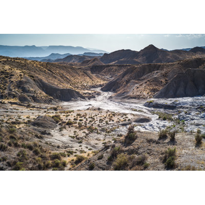Barrville Desert Of Tabernas - Wrapped Canvas Print