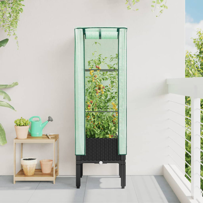 Chakya Raised Garden Bed, Black