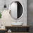 Wallford Metal Oval Mirror-10445447