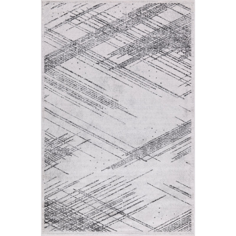 Low-Pile Sidney Rug, Rectangle 5'3" x 8'