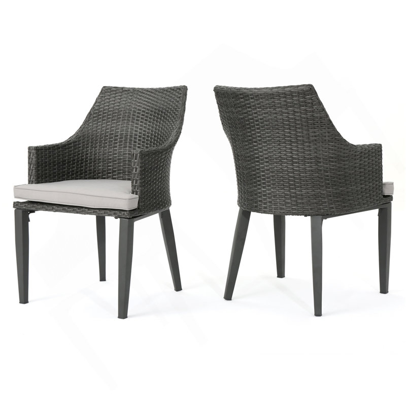 Hillhurst Chair - Grey Mp2（Set Of 2）, Black
