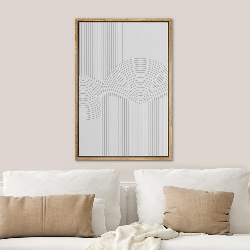 Reproduction d'art abstraite encadrée avec effet de texture sur toile pour le salon, la chambre à coucher et le bureau, Brun