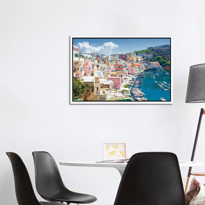 Marina Corricella III, Procida Island, Gulf of Naples, Campania Region, Italy 1 Piece Wall Art on Canvas