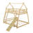 Hlavacek Kids Twin Over Queen Bunk Bed-810422319