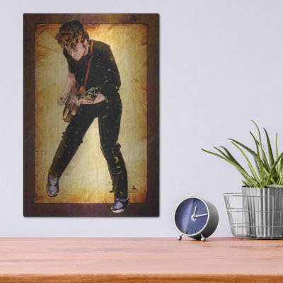 Winston Porter «Rocker» par TM Borenstein, art mural en métal