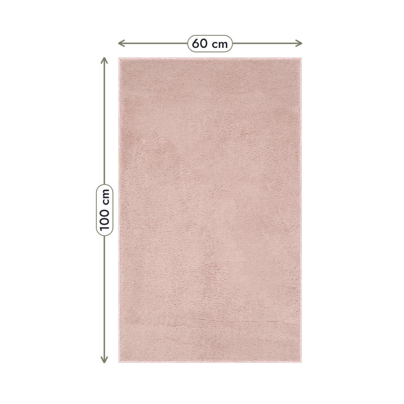 Washmellow Collection Shaggy Area Rug, 60X100 cm