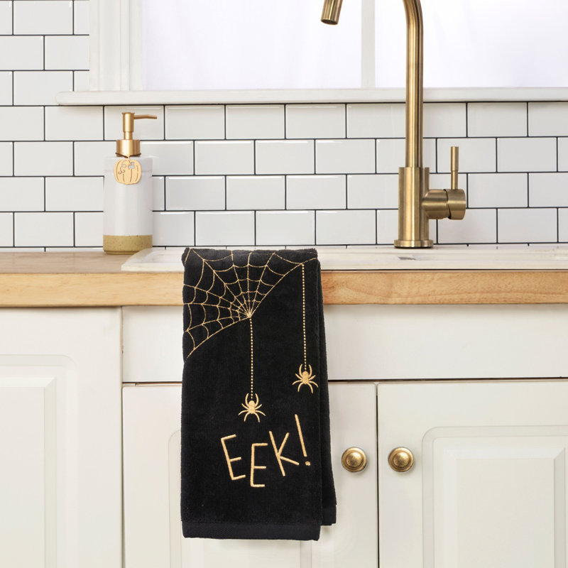 EEK EMBROIDERED HAND-ORANGE, Orange