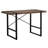 Metal 30'' h x 23.75'' w Open Front Desk-93521416