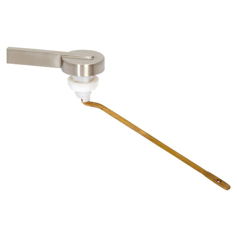 Cossu Left-Hand Trip Lever, Satin Nickel