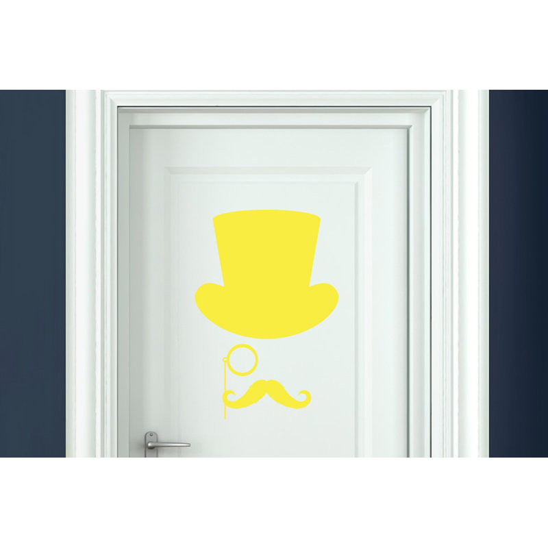 Wall Decal, Bright Yellow