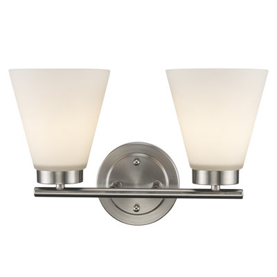 Éclairage pour meuble-lavabo à 2 lumières à intensité variable Fifer