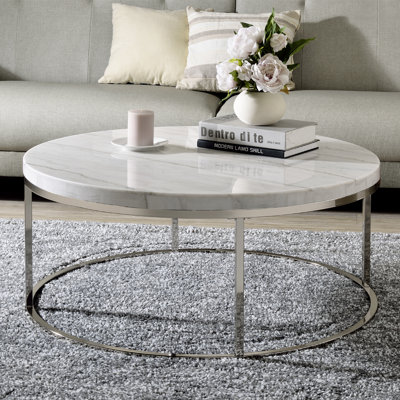 Table basse avec marbre